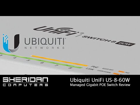 Ubiquiti UniFi US-8-60W 8 Port POE Switch