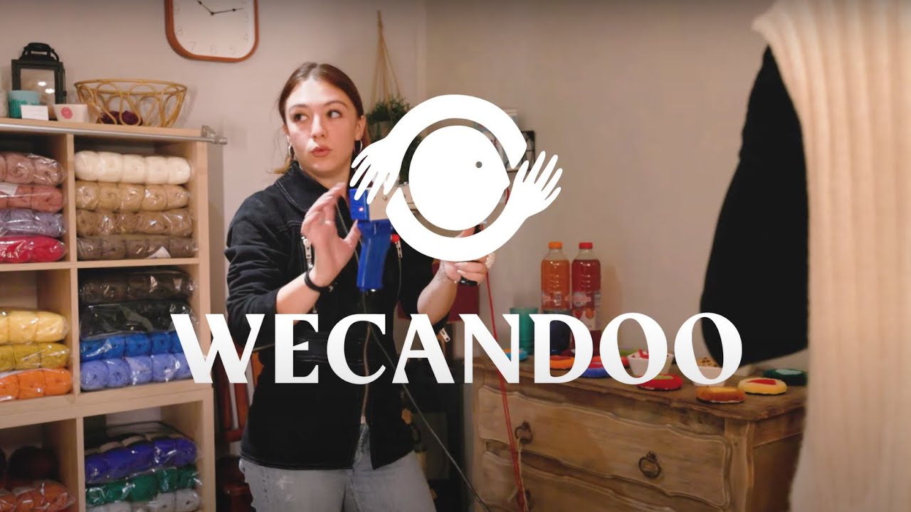 Découvrez le tufting avec Andréa - Video