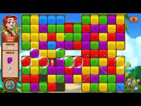 Lost Island: Blast Adventure - Level 600 (No Boosters) HD