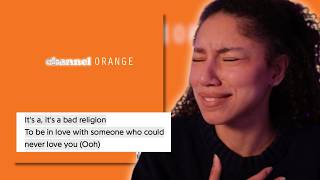 Download lagu listening to CHANNEL ORANGE by FRANK OCEAN for the FIRST time *Album Reaction* mp3