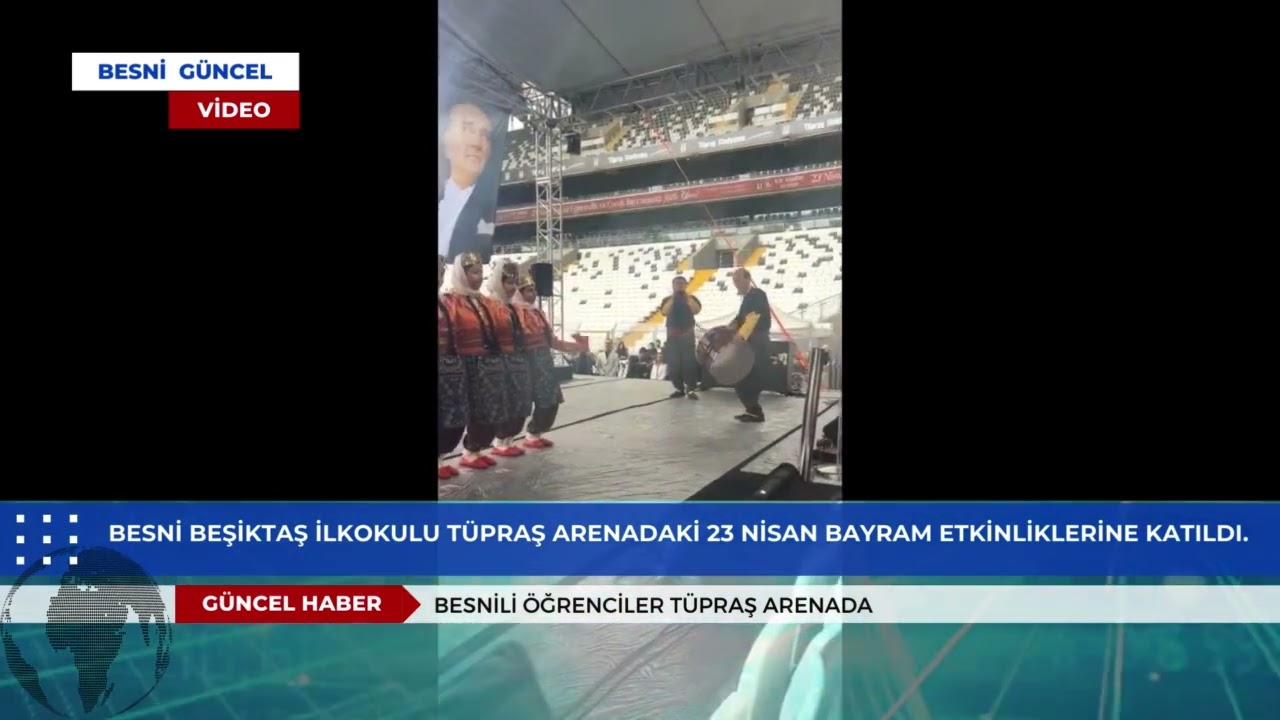 Besni Beşiktaş İlkokulu Tüpraş Arena'da