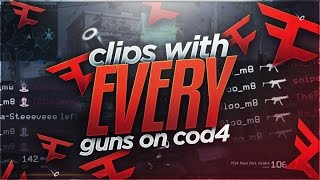 CLIP WITH EVERY GUN ON COD 4 REMASTERED