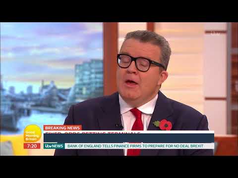 Tom Watson Comments on Gambling Terminals | Good Morning Britain
