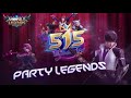 Party Legends | 515 eParty Instrumental | Mobile Legends