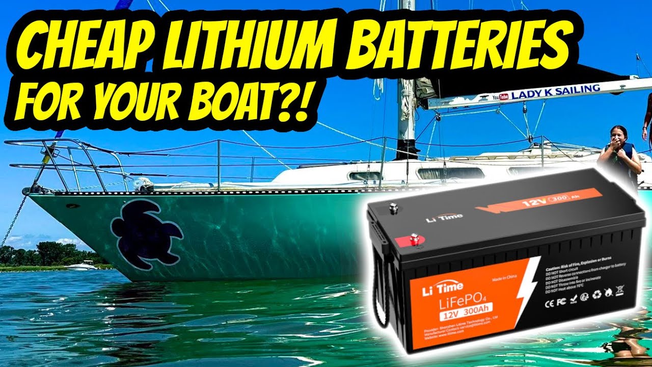 Banco batterie al litio Amazon a basso costo?! Ep 296 - Lady K Sailing