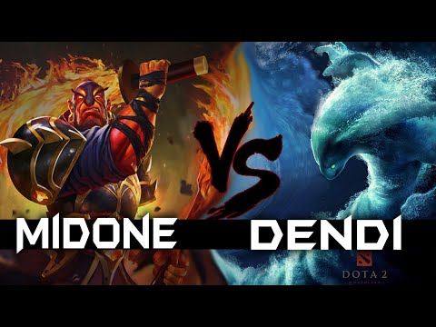 Midone Ember Spirit VS Dendi Morphling