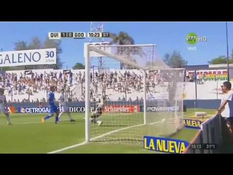 Gol de Federico Andrada - Quilmes 1 x 0 Godoy Cruz - Fecha 9 - Liga Argentina