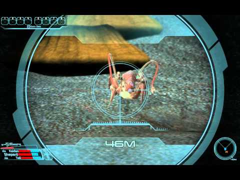 "Mass Effect 1", full HD walkthrough on Insanity, Part 28 - Milky Way, Styx Theta (Erebus), 1\2