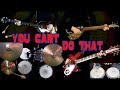 You Can't Do That | Instrumental Cover | Guitars, Bass and Drums
