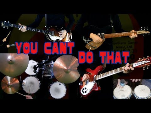 You Can't Do That | Instrumental Cover | Guitars, Bass and Drums