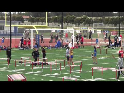JVB 4x100m vs Fountain Valley 4-22-15 - Los Alamitos Boys