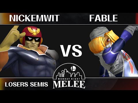 MNM 389 - Losers Semis - 69% | Nickemwit (Captain Falcon) VS Fable (Sheik) - SSBM