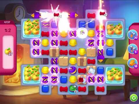 Homescapes level 4737 super hard no booster