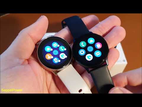 Samsung Galaxy Watch Active 1 versus (vs.) Active 2  - Unterschiede im Detail | SeppelPower