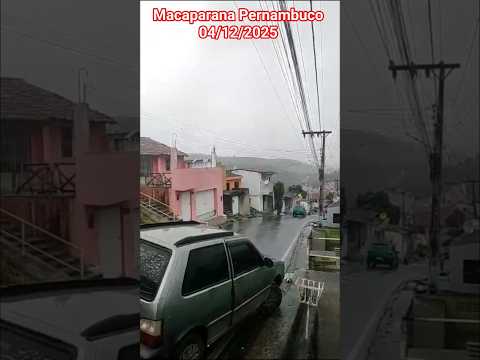 🇧🇷 MACAPARANA, PERNAMBUCO 04/12/2025 #automobile #chuvas #alerta #criadordeconteudo