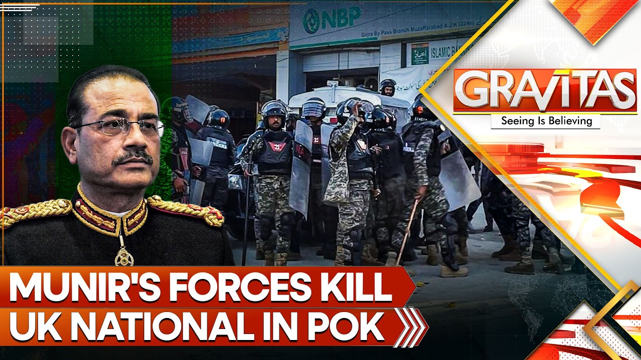 GRAVITAS LIVE: UK National Killed In PoK Brutal Crackdown, Balochistan Observes Independence Day