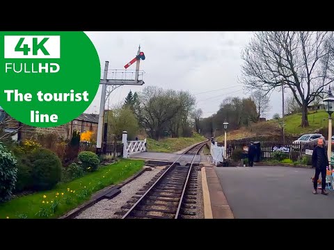 Journey On A Class 101 DMU From Keighley To Oxenhope - Full Scenic Railway Journey In The UK 4K UHD