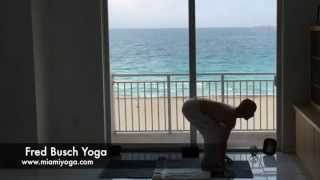 Complete Yoga Class - 'Sunset on South Beach' 40 Minute Power Vinyasa 
