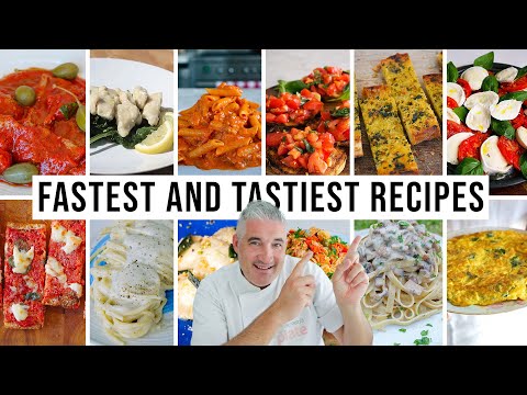 Quick Italian Recipes (30 Minutes or Less!)