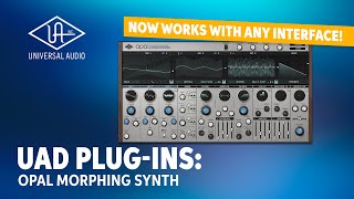 Video thumbnail for Universal Audio UAD Opal Morphing Synthesizer Plug-In Demo by Sweetwater