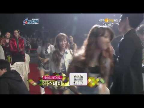 [HD] 120222 KBS Joy 1st Gaon Chart Kpop Awards 2011 - Super Junior - Under Stage cuts [09/24]