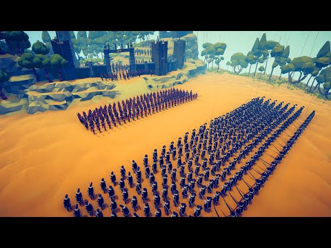 400x KNIGHT ARMY SIEGE MEDIEVAL CASTLE  - Totally Accurate Battle Simulator TABS
