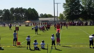 New Hope vs Decatur Raiders Sophomore Football 9-24-16 PT 1*WARNING* language can be heard on video