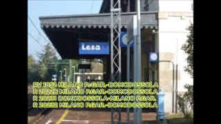 preview picture of video 'Annunci alla Stazione di Lesa'