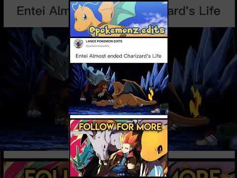 Entei Almost Ended Charizard's Life #shorts