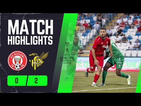 HIGHLIGHTS | SC Gjilani 0-2 FC Progres Niederkorn (agg. 2-4) | UEFA Conference League 2023/24