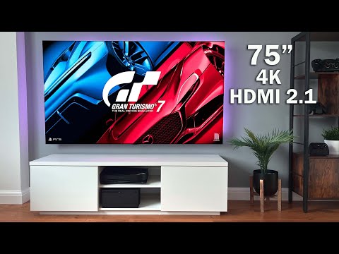 LG 75" QNED MiniLED 4K TV Unboxing, Setup + Review with HDMI 2.1 PERFECT for PS5 / Xbox
