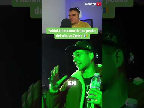 Fabiuki saca uno de los peaks del año vs Zasko 🇮🇨 #fabiuki #zaskomaster #batallas