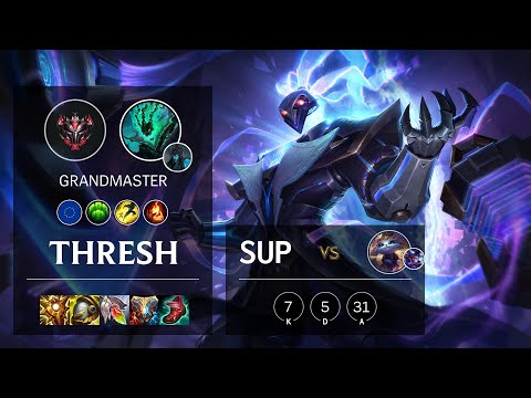 Thresh Support vs Yuumi - EUW Grandmaster Patch 11.18