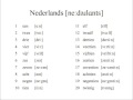 Dutch Numbers 1-20