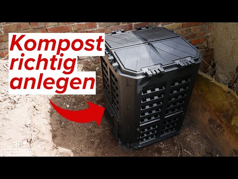 Kompost richtig anlegen - Schritt für Schritt erklärt [Kompost neu anlegen]