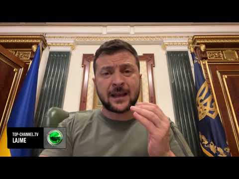 Top Channel/ Zelensky: Lufta e Ukrainës duhet të përfundojë me çlirimin e Krimesë