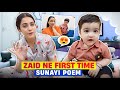 ZAID NE FIRST TIME SUNAYI POEM | Malik Kids