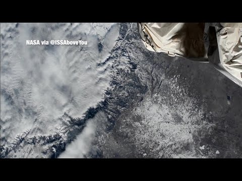 International Space Station flies over Denver