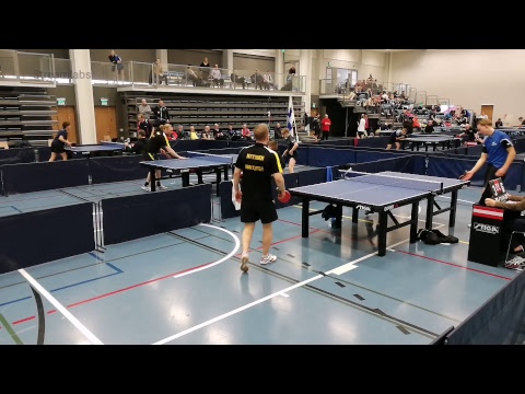 Tilannekamera 1-3 pöytätenniksen SM-kilpailuista 2019