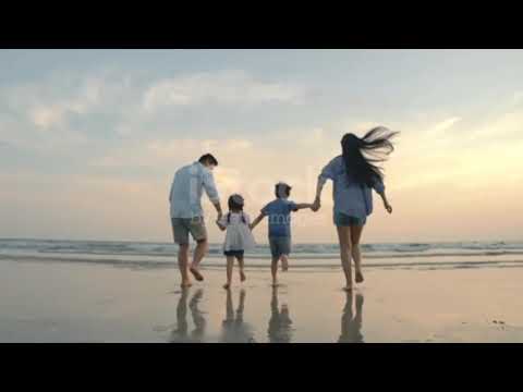 Relaxing vedio boy and girl enjoy on beach new vedio 2021