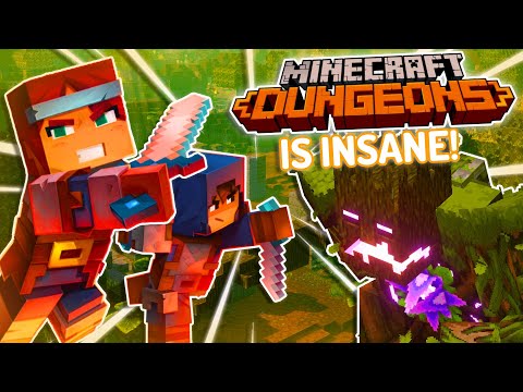 INSANE! Minecraft Dungeons Gameplay