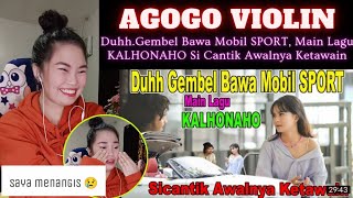Download lagu AGOGO VIOLIN REAKSI - Duhh.. Gembel Bawa Mobil SPORT, Main Lagu KALHONAHO Si Cantik Awalnya Ketawain mp3