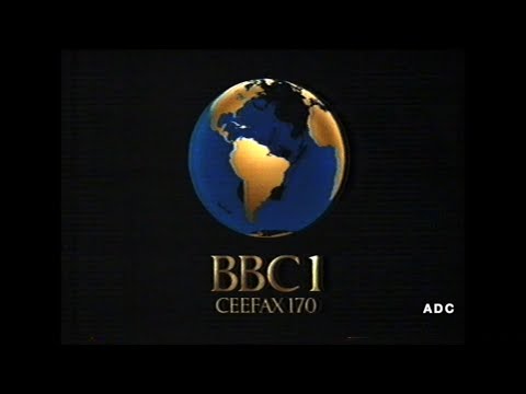 BBC1 announcer Malcolm Eynon 25th February 1985