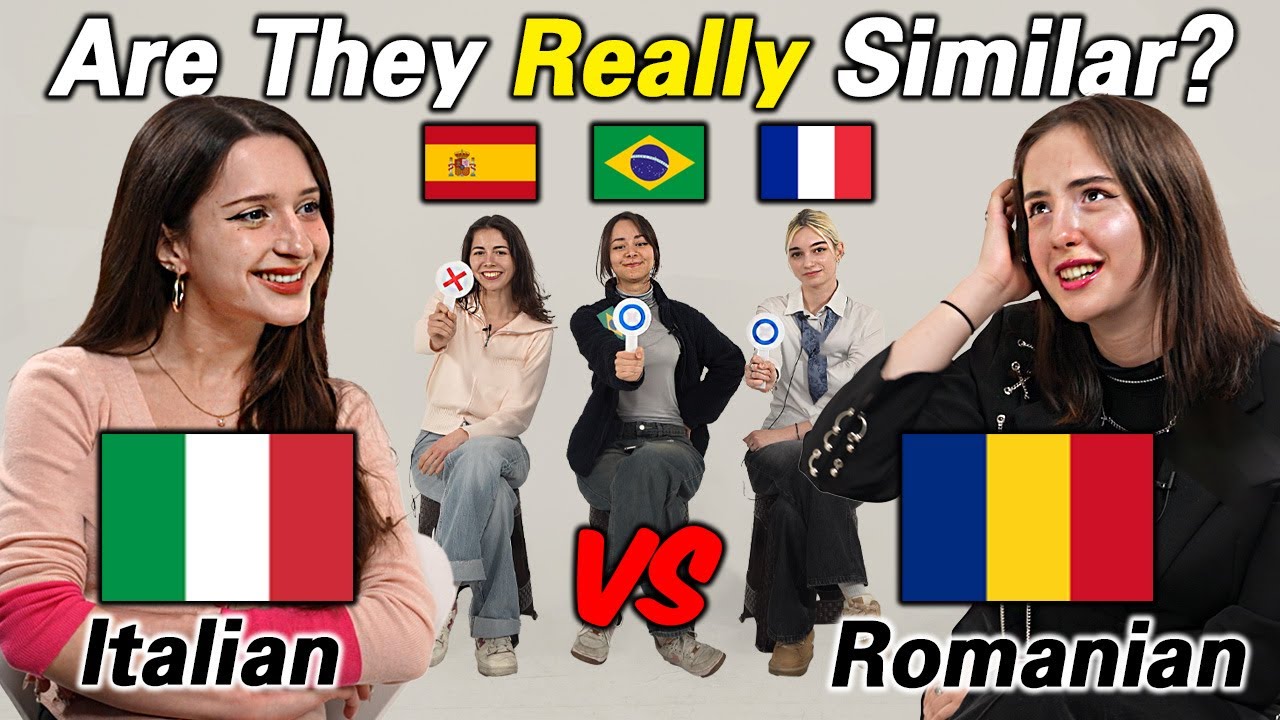 Romanian vs Italian l Can They Understand Each Other?