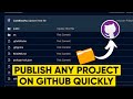 How To Upload Project On Github FAST WATCH THIS Github Tutorial 2025