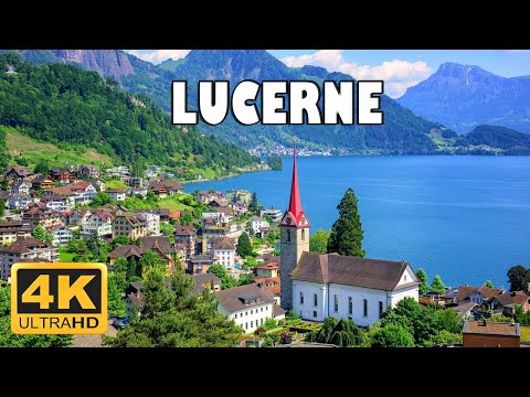 Lucerne, Switzerland 🇨🇭 IN 4K