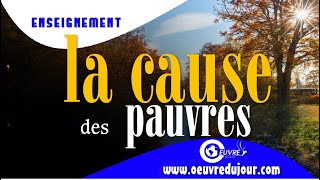 LA CAUSE DU PAUVRE 1