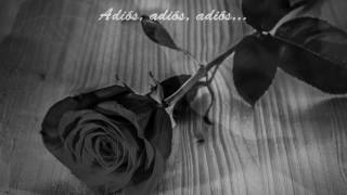 Adios, te extrañare-Los Temerarios(Letra)(Románticas Del Ayer)