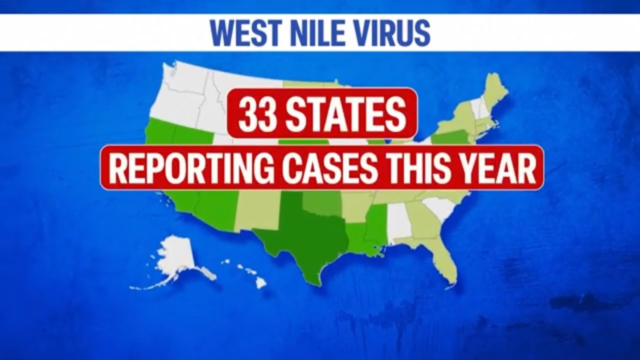 High mosquito-borne encephalitis risk; 33 States reporting cases of the West Nile Virus