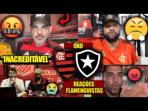 REAÇÕES dos FLAMENGUISTAS FURIOSOS com o EMPATE - FLAMENGO 0X0 BOTAFOGO [REACT BRASILEIRÃO 2025]